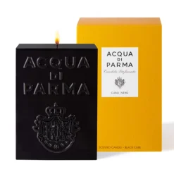 Outlet Black Cube Candle Cube Candles Collection | Parmas Vatten Kub